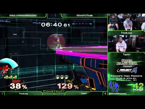 Construct 16 - Frootloop (Falco) vs Tapion (Marth) - Melee Winner's Finals