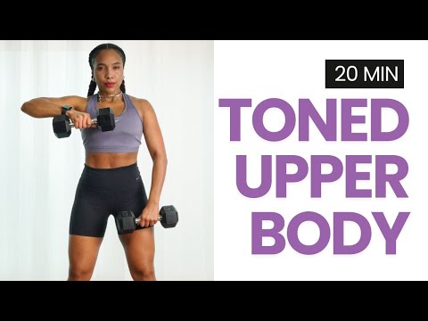 Entraînement des bras de 20 minutes à la maison - Sculptez et tonifiez un haut du corps mince