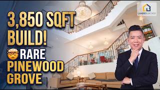 Touring a Massive 3,850 SQFT Landed Home at Pinewood Grove | 3 Primary Schools within 1KM