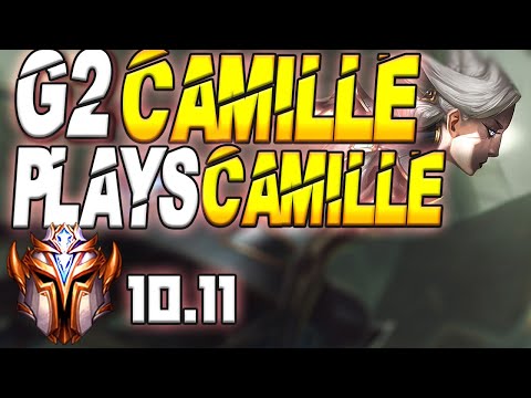 G2 Wunder Plays Camille vs Olaf Top Lane - 10.11