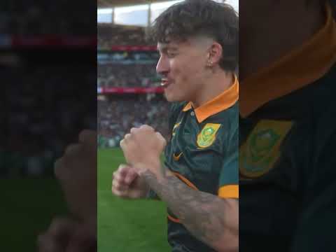 We made history this weekend🇿🇦🏆 Faf will be proud of me! #dance #rugby #sarugby #shortsafrica