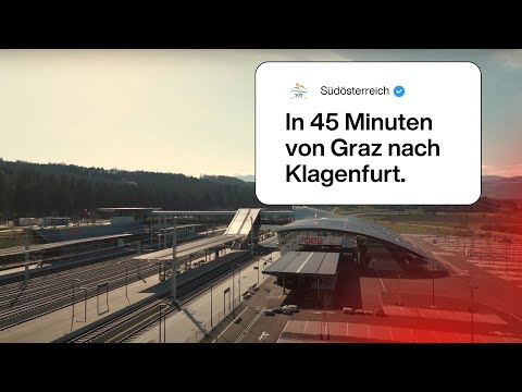 Ausblick zur Koralmbahn Eröffnung - Bahnhof Weststeiermark