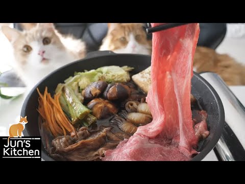 自家製豆腐のすき焼き (Sukiyaki (Homemade Tofu))