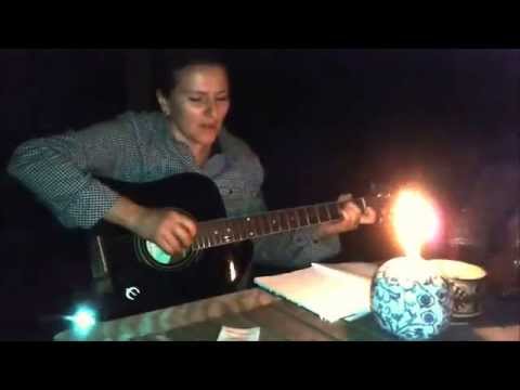 Anna from Poland playing her own Song for us