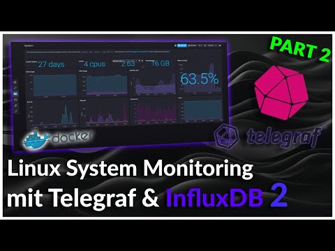 🚀 Linux Server Monitoring mit Telegraf & InfluxDB2 🔧🖥️ (Teil 2)