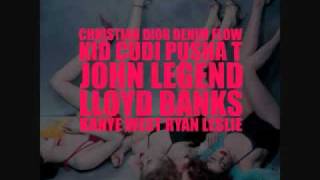 Christian Dior Denim Flow - Kanye West feat. Kid Cudi Pusha T, John Legend, Lloyd Banks