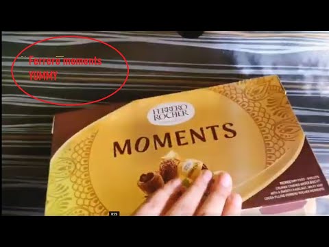 Ferrero Rocher Moments | Make the Moment Perfect#unboxing || #gifts  box || Asmr ||Rs. 175/- ||