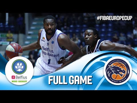 Belfius Mons-Hainaut v Tsmoki-Minsk - Full Game - FIBA Europe Cup 2018-19