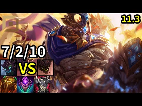 Maokai Top vs Malphite - EUW Master | Patch 11.3