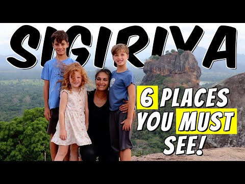6 MUST see places in SIGIRIYA | 🇱🇰 Sri Lanka Travel Guide