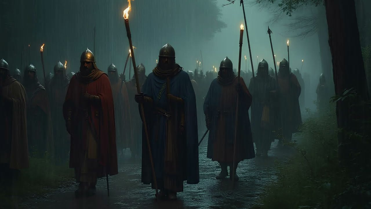 Templar Chants in the Rain | Medieval Experience