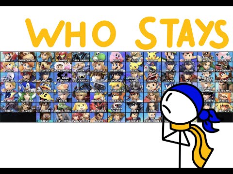 Who will make it into the next Smash Game? (My First Tier List Video)
