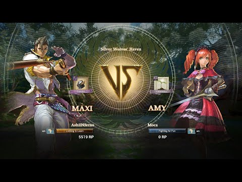 AshiiNferno (Maxi) vs Moca (Amy) | SOULCALIBUR VI Matches