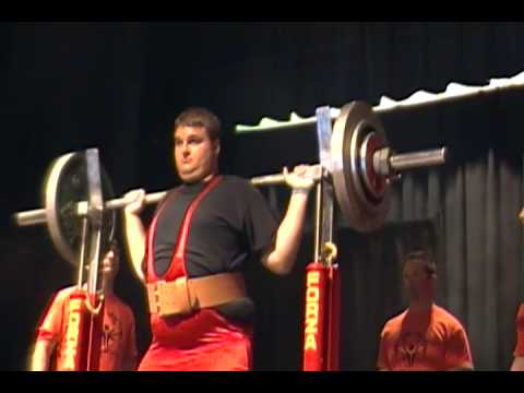 Squatting 341 lbs. at Special Olympics Powerlifting