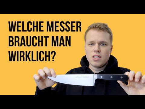 Welche Messer braucht man wirklich?