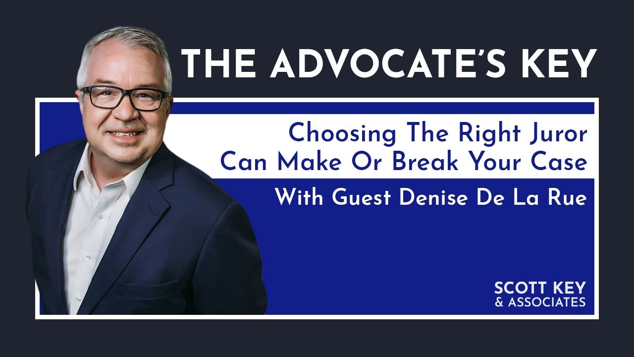 Denise de La Rue on The Advocate's Key