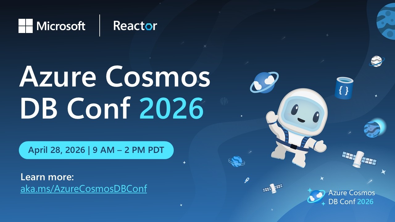 Azure Cosmos DB Conf 2026 | Live Stream - Tech Hub