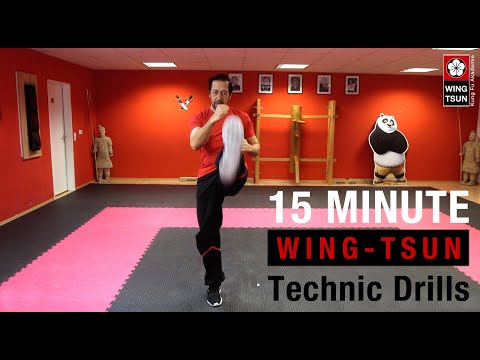15 Min. Wing-Tsun Technic-Drills | Home Workout