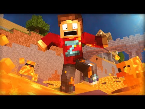 The Floor is Lava! | Collab Scene (Minecraft Animation)