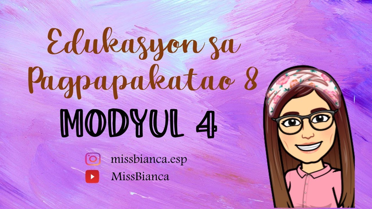 EsP 8- MODYUL 4: Ang Papel na Panlipunan at Pampolitikal ng Pamilya