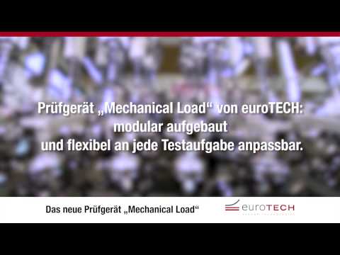 euroTECH Solarteststand "Mechanical Load"