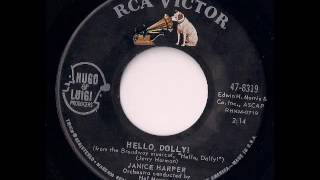 Janice Harper "Hello Dolly!" and "Ribbons Down My Back" 45 RPM