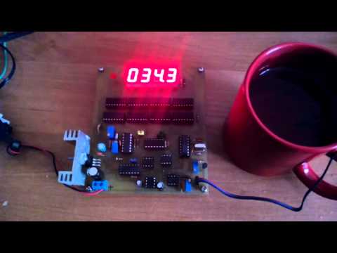 Termometr LED na układach CMOS