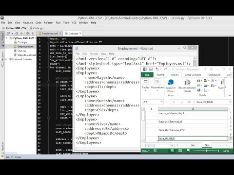 Xml Formatter Xml To Csv Python