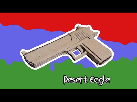 Como hacer una Desert Eagle de carton