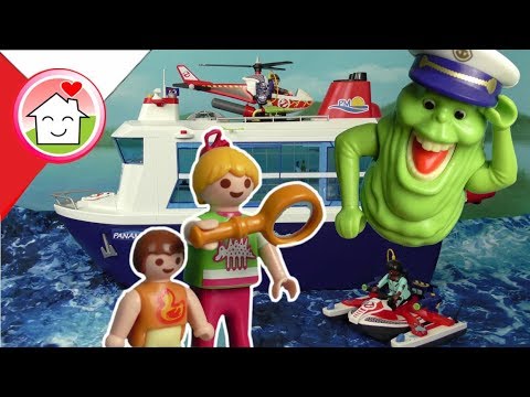 Playmobil Ghostbusters Pogromcy duchów po polsku na statku - Rodzina Hauserow