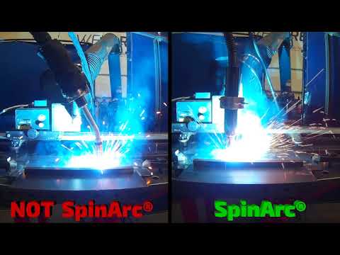 SpinArc vs Non-SpinArc: Faster Seam Welds
