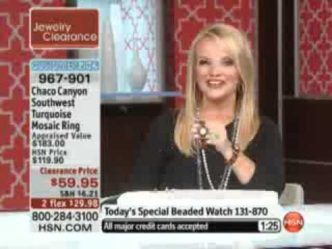 Chaco Canyon Southwest Sterling Silver Turquoise Mosaic Ring  Chaco Canyon Southwest