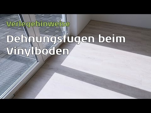 Vinyl flooring expansion joints