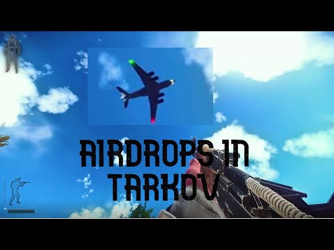 AIRDROPS IN EFT!! My first and Second Airplane and Crate looted