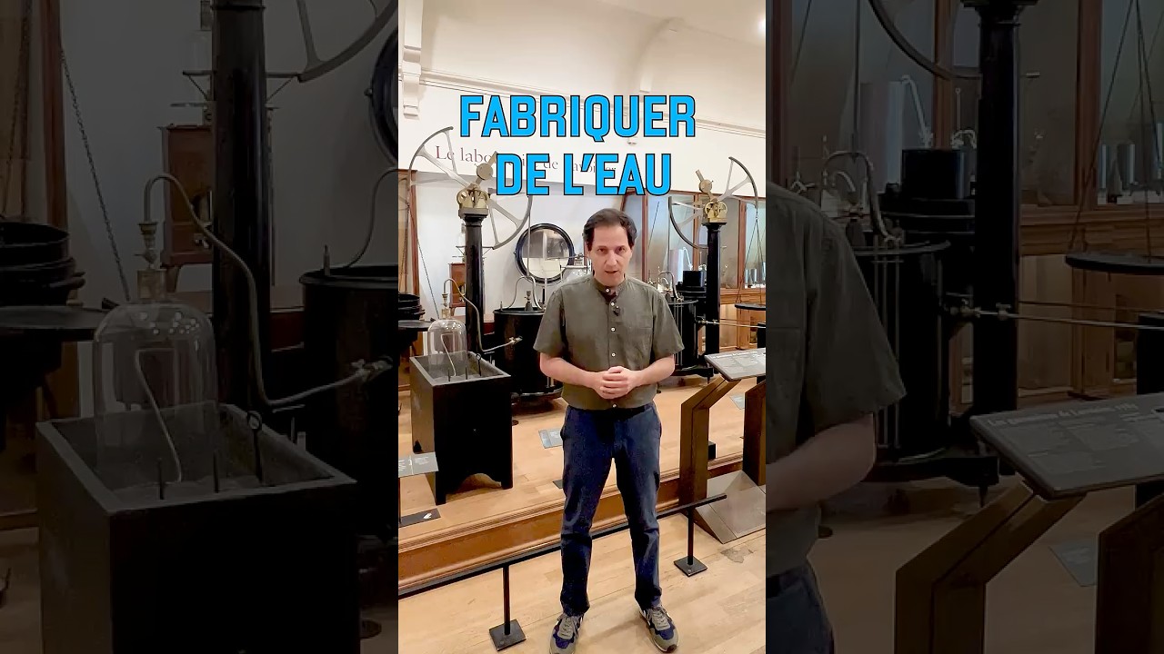 Fabriquer de l'eau (vidéo n°474)