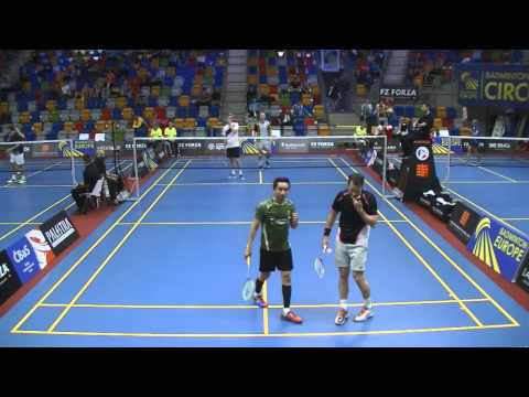 Gravholt / Overgaard vs Eidestedt / Tandaputra (MD, Round 32) - 2015 Czech International