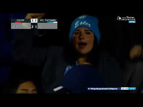 Colón 1 (4) - 1 (3) Atlético Tucumán – Penales Goles – Copa Argentina 2019 Octavos de Final