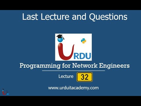 Programming for Network Engineers Lecture 01 Introduction to Programming for Network Engineers
