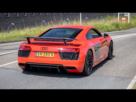 Audi R8 V10 Plus with Quicksilver Exhaust - LOUD Revs, Accelerations & Drifts !