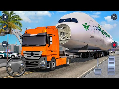 Truck Driver Transport Saudi Arabia Airplanes Cargo Sim 2025 - Android Gameplay