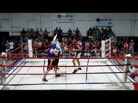 DAVID GODOY A MIQUEAS SORIA. BOXEO AMATEUR VILLA CARLOS PAZ 2021.