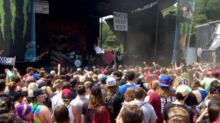 Ice Nine Kills - Connect The Cuts (Vans Warped Tour 2016, ATL