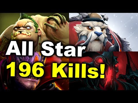 All Star CRAZY Match - 196 Kills Bloodbath! - The Final Match DOTA 2
