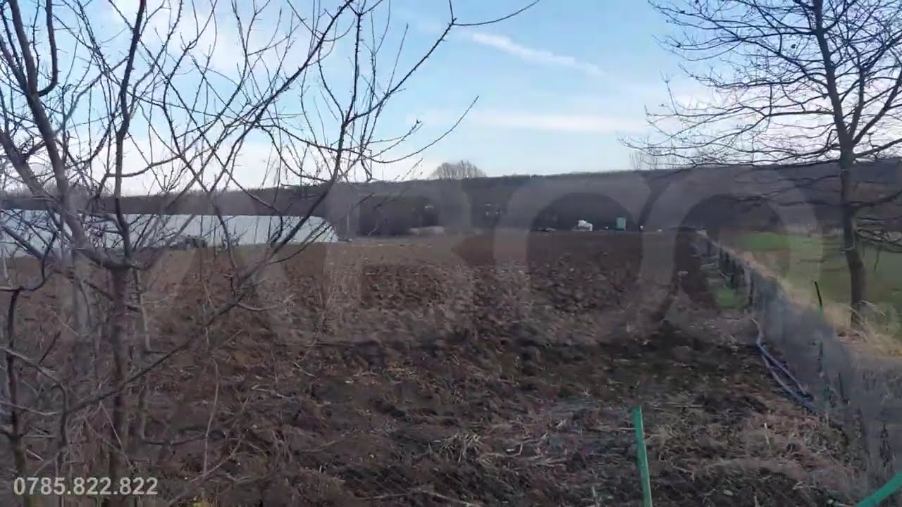 Teren intravilan 1687 mp pentru cabana zona de gradini Cisnadie - Video