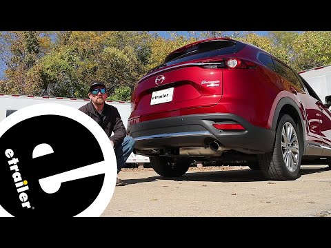 etrailer | Beginner’s Guide to Installing the Curt Trailer Hitch Receiver on a 2021 Mazda CX-9