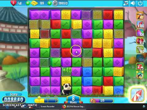Pet Rescue Saga Level 2190