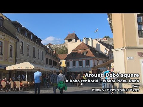 Praça Dobo Istvan (Dobó ter), Eger, Hungria