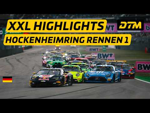 XXL Highlights Rennen 1 | Engstler-Chrash & Patzer bei Engel | DTM Hockenheim 2026