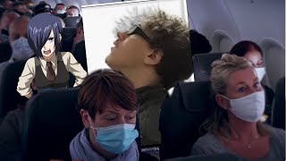 I watched Tokyo Ghoul on a Plane