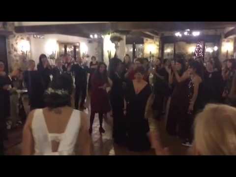 Lancio del Bouquet al matrimonio